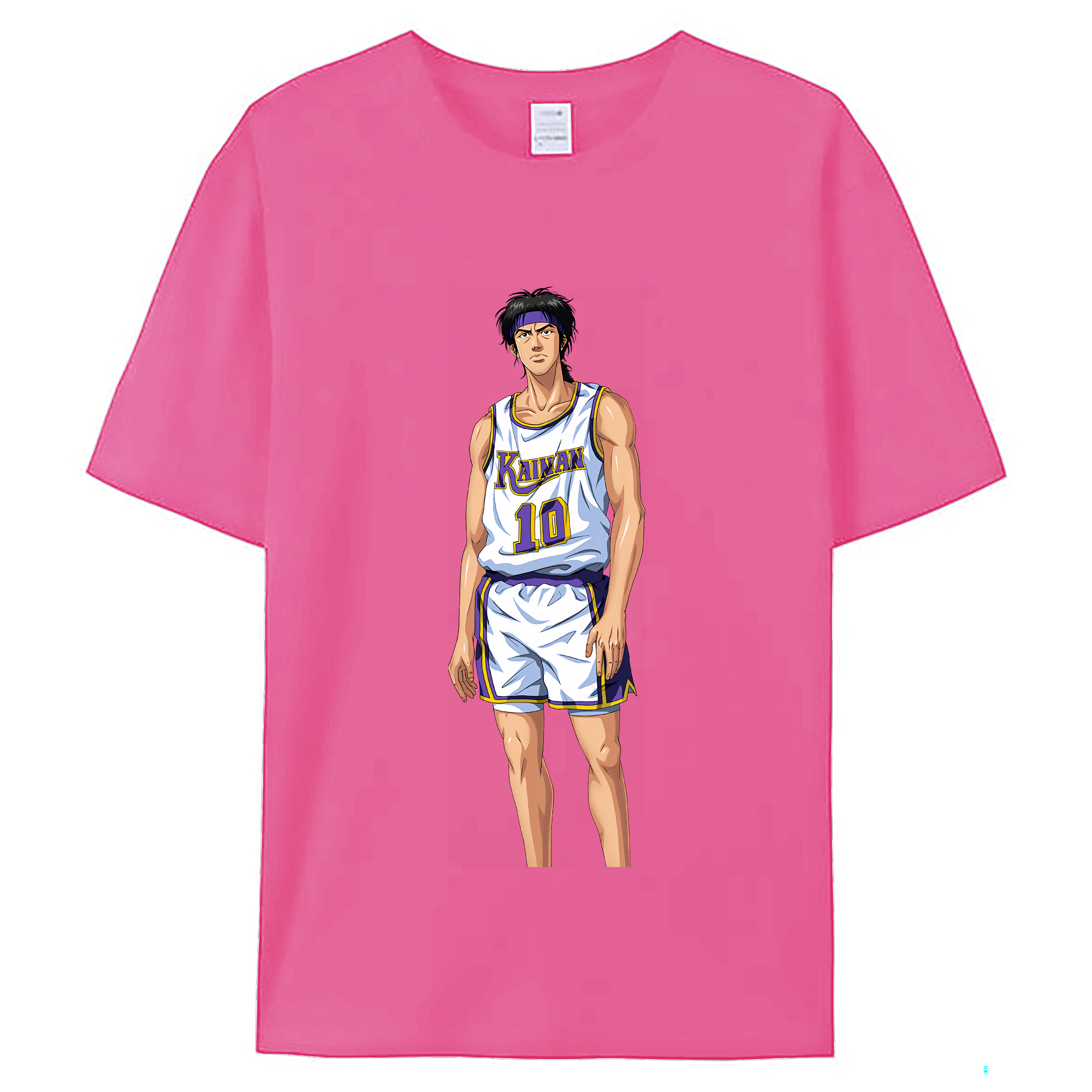 （画像用） SLAM DUNK／スラムダンク レディースカジュアルプリントTシャツ（綿100％）